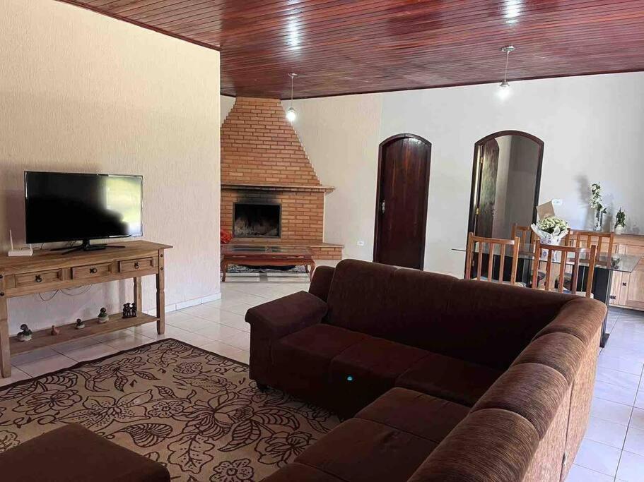 Casa De Campo Com Piscina A 2 Min De Cunha Luaran gambar